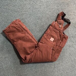 Kids Brown Overalls